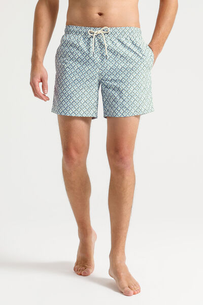 Maillot de bain imprim&eacute; g&eacute;om&eacute;trique