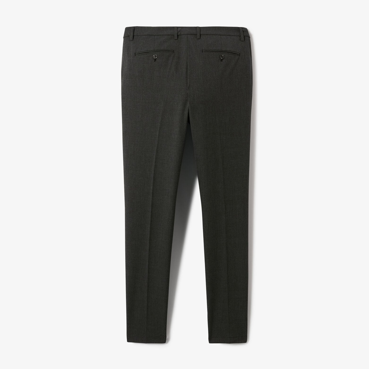 Pantalon chino slim &agrave; carreaux
