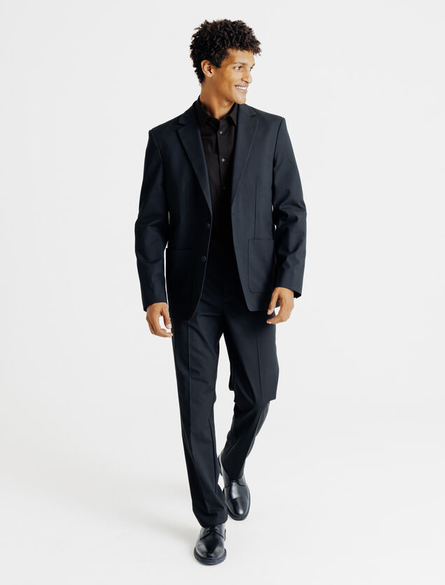 Chemise sans repassage en coton regular