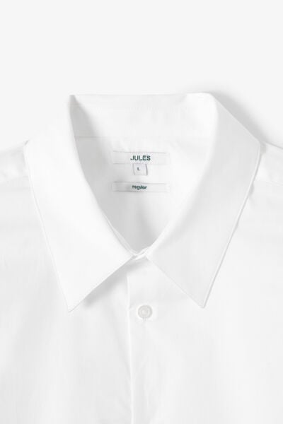 Chemise en coton regular unie