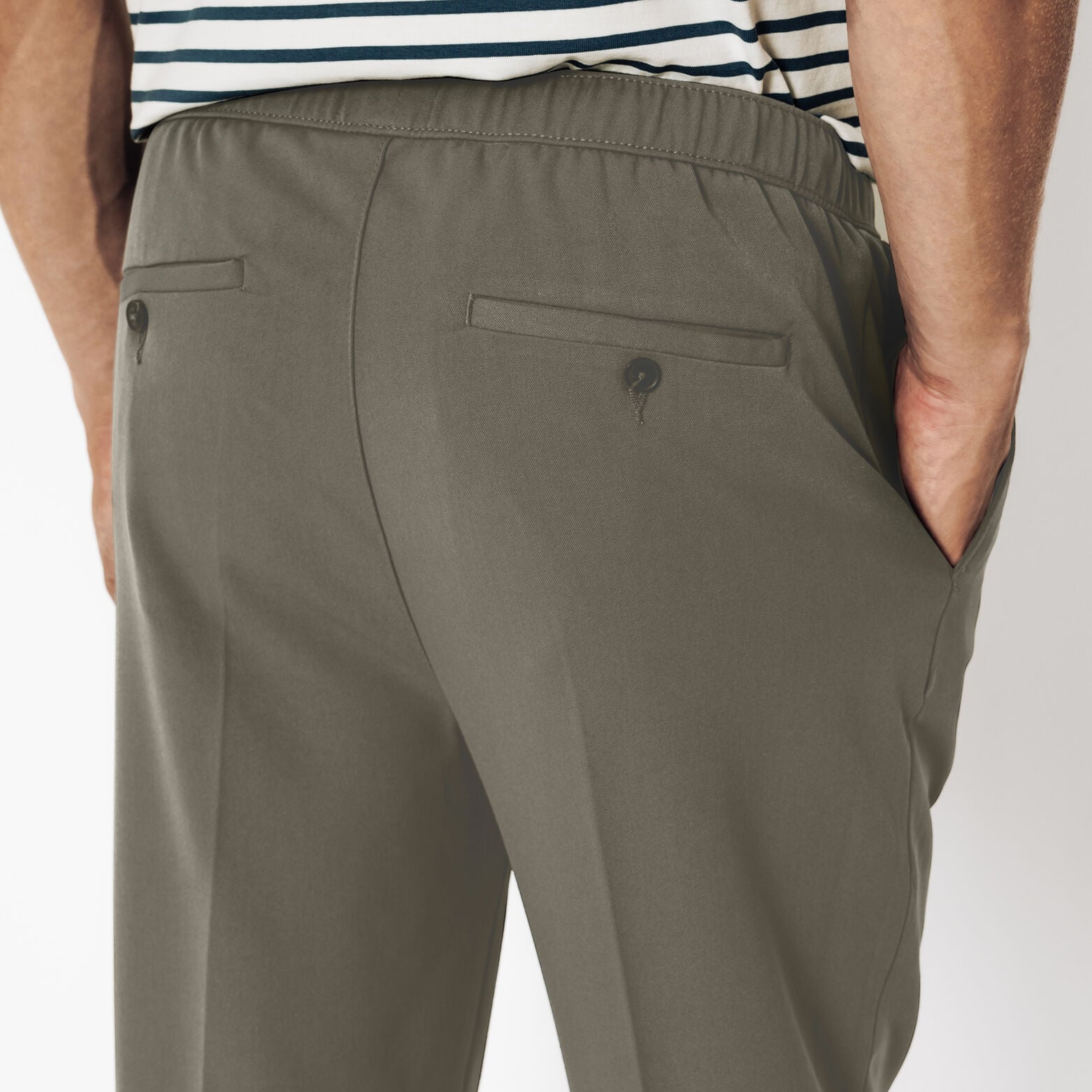 Pantalon relax uni