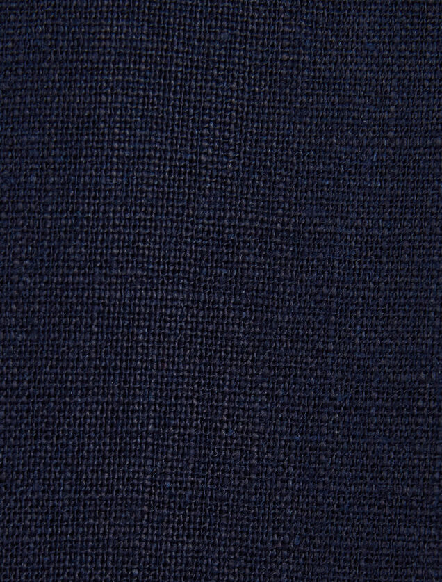 Pantalon en lin droit