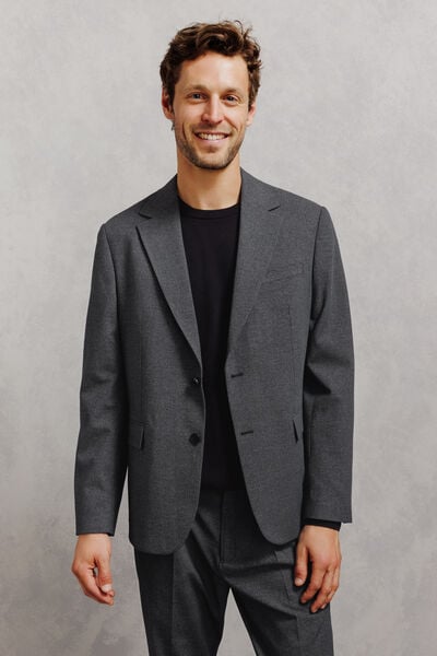 Veste de costume loose pied de puce