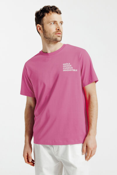 Tee shirt f&ecirc;te des p&egrave;res imprim&eacute; poitrine