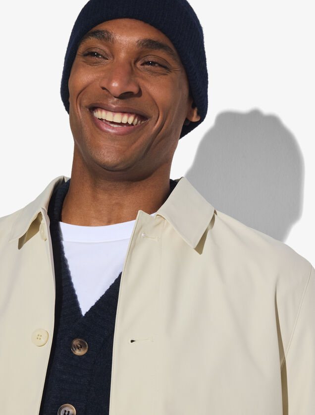 Veste mi-saison col chemise