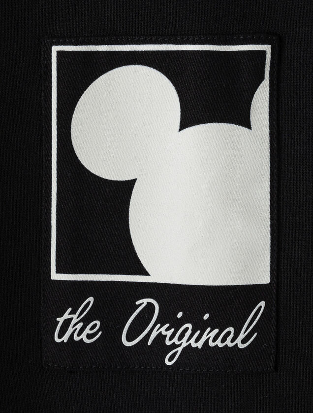 Sweat &agrave; capuche imprim&eacute; licence Mickey