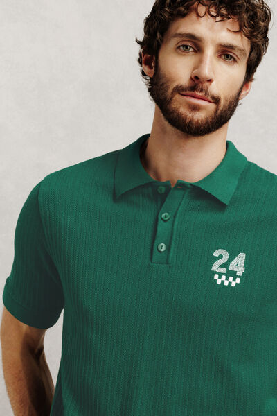 Polo en maille licence 24H le Mans