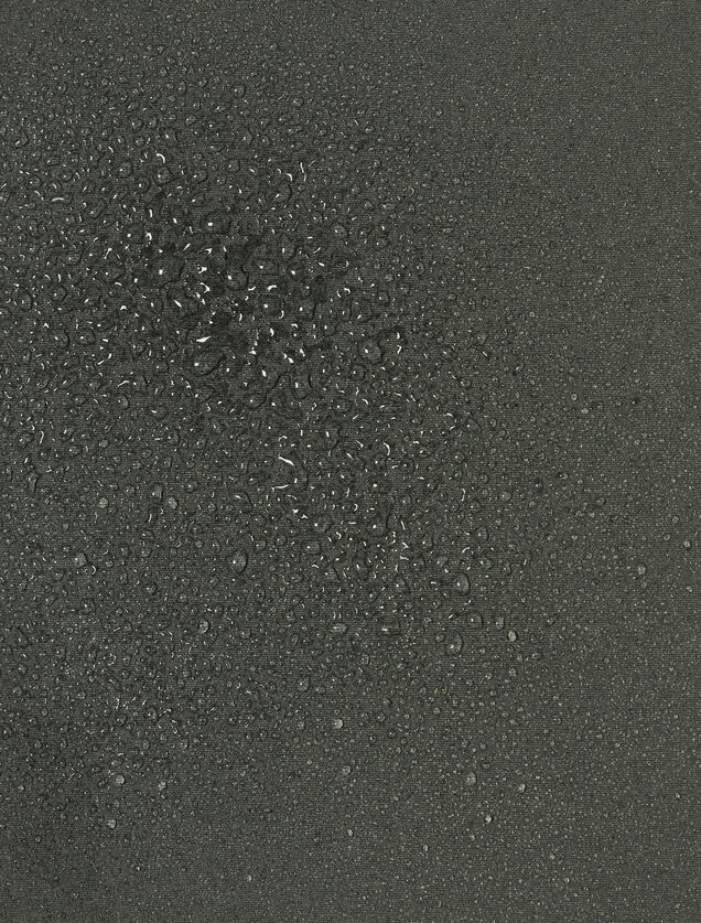 Blouson &agrave; capuche doubl&eacute; en sherpa