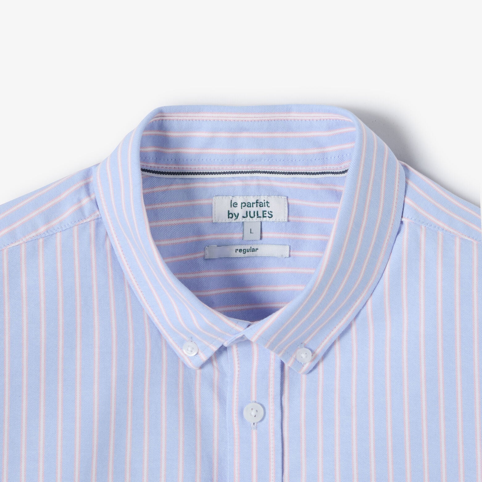 Chemise oxford ray&eacute;e "le parfait by JULES"