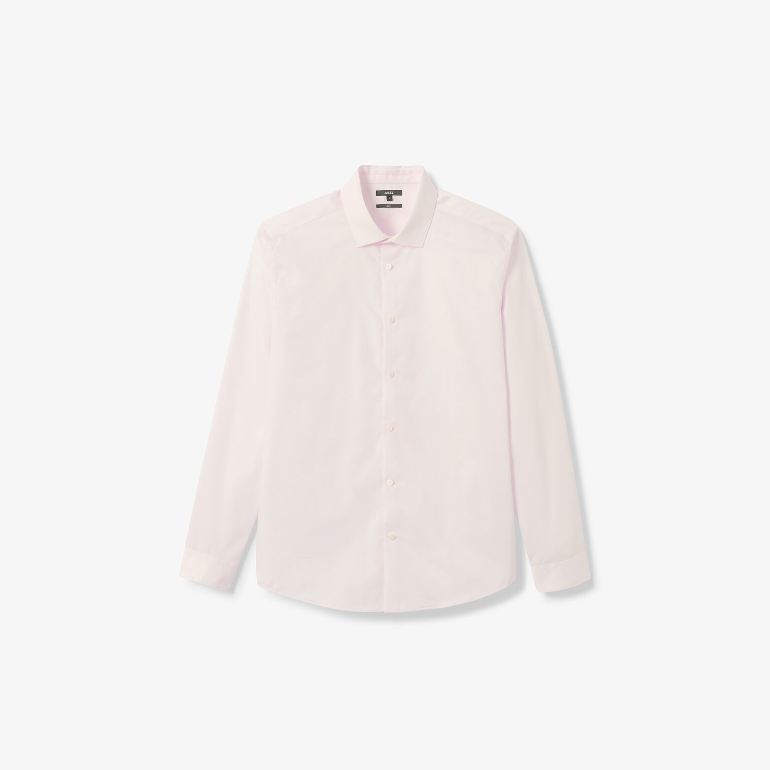 Chemise sans repassage en coton unie slim