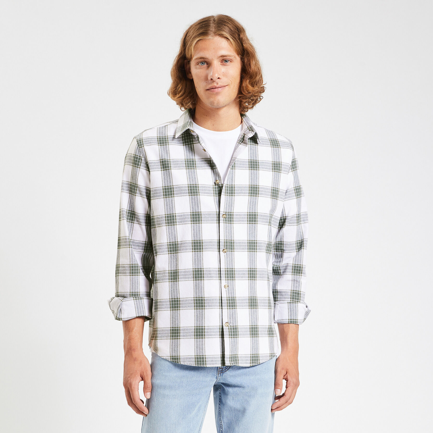 Chemise a top carreaux homme jules