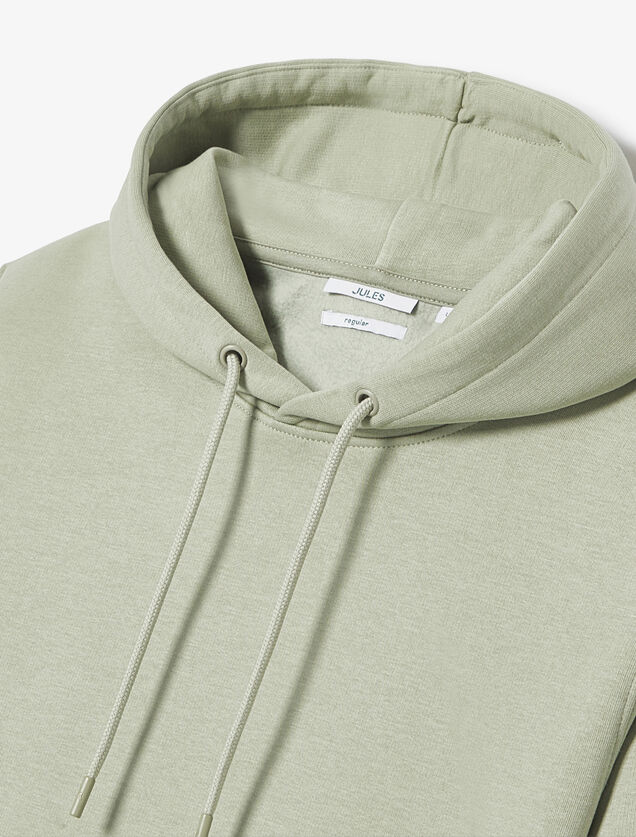 Sweat à capuche uni