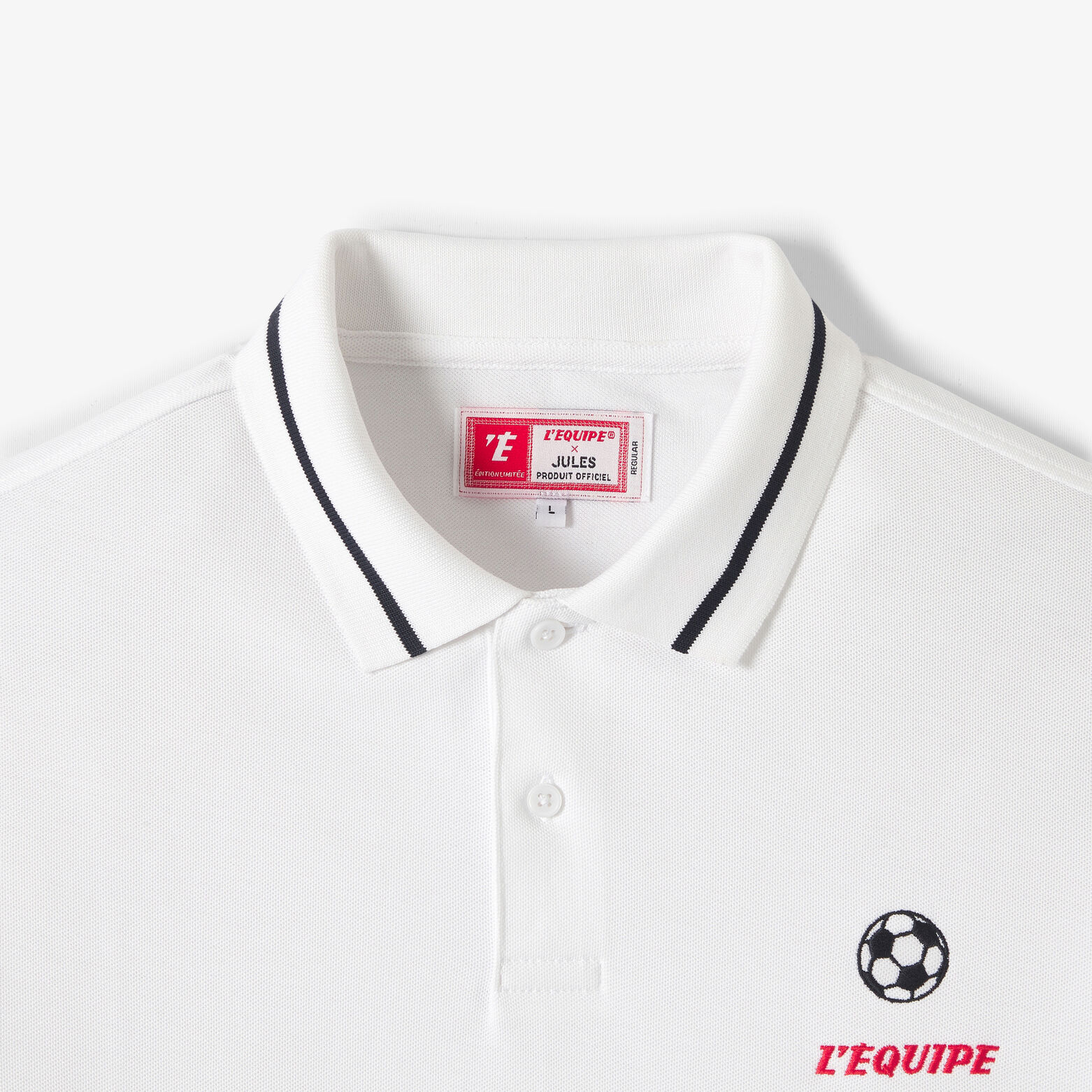Polo met L'&Eacute;quipe licentie