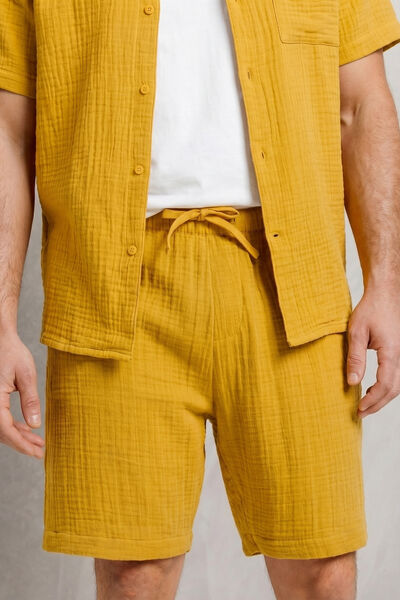 Short en gaze de coton