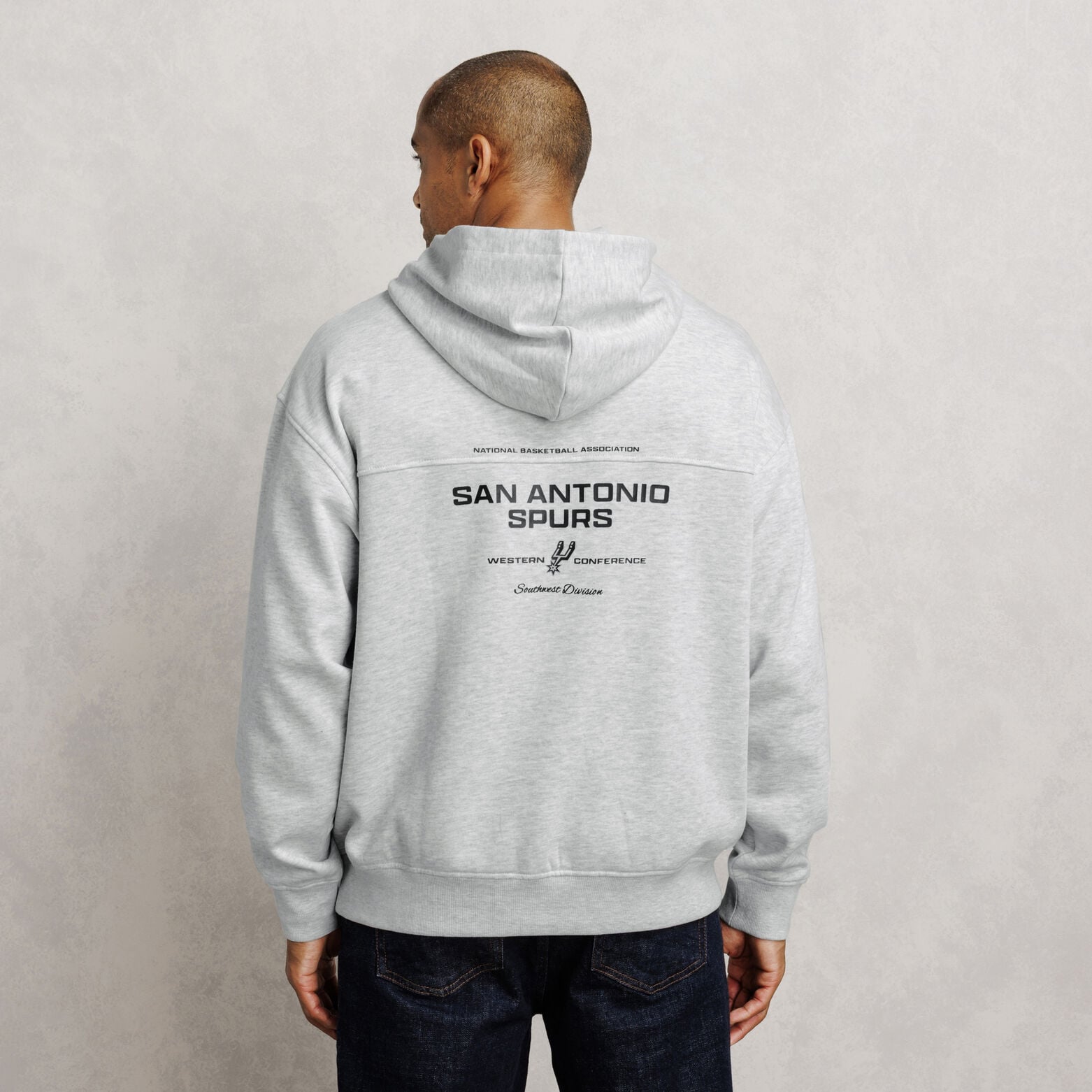 Sweat &agrave; capuche San Antonio Spurs licence NBA