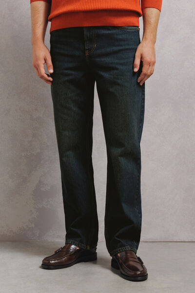 Gewassen loose jeans 3 lengtes