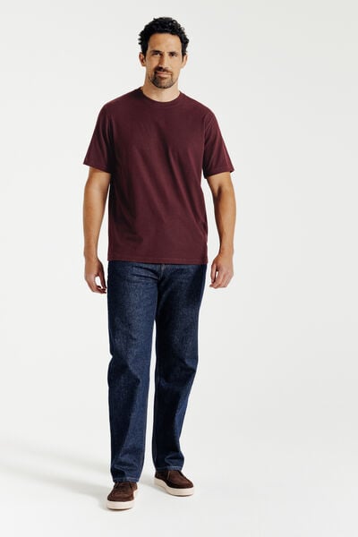 Tee shirt matière douce col rond