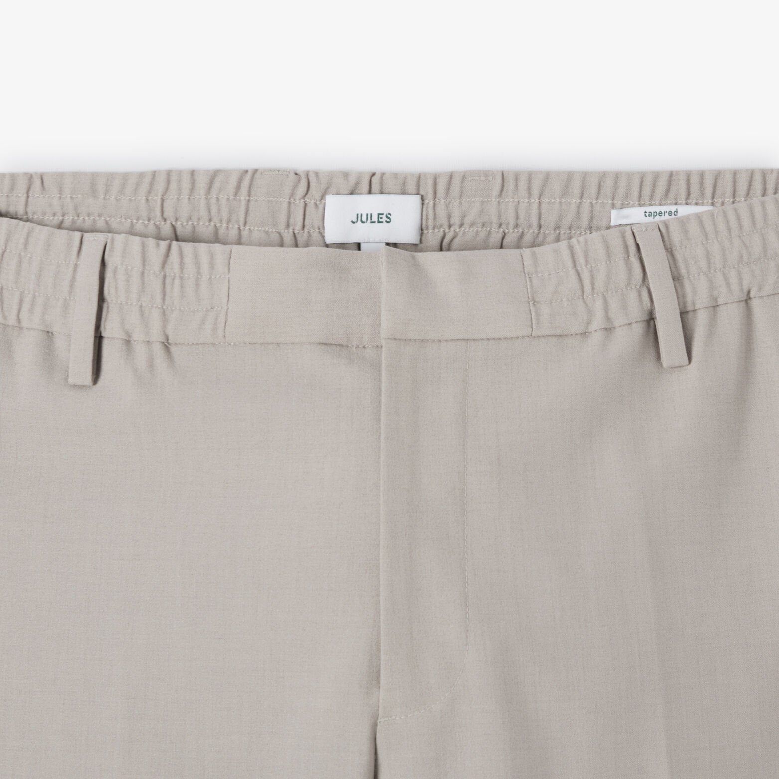 Pantalon tapered taille &eacute;lastiqu&eacute;e