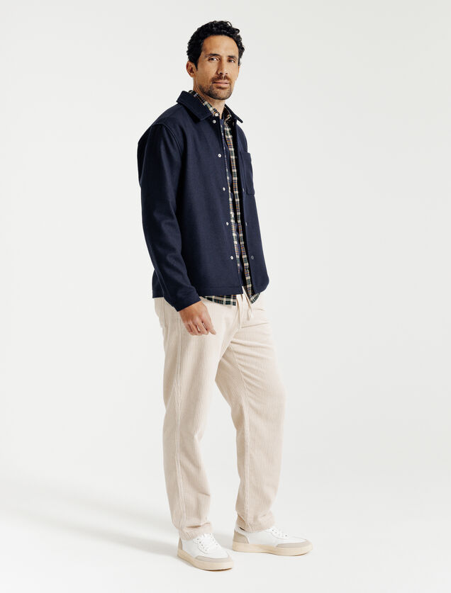 Geruit hemd in flanel