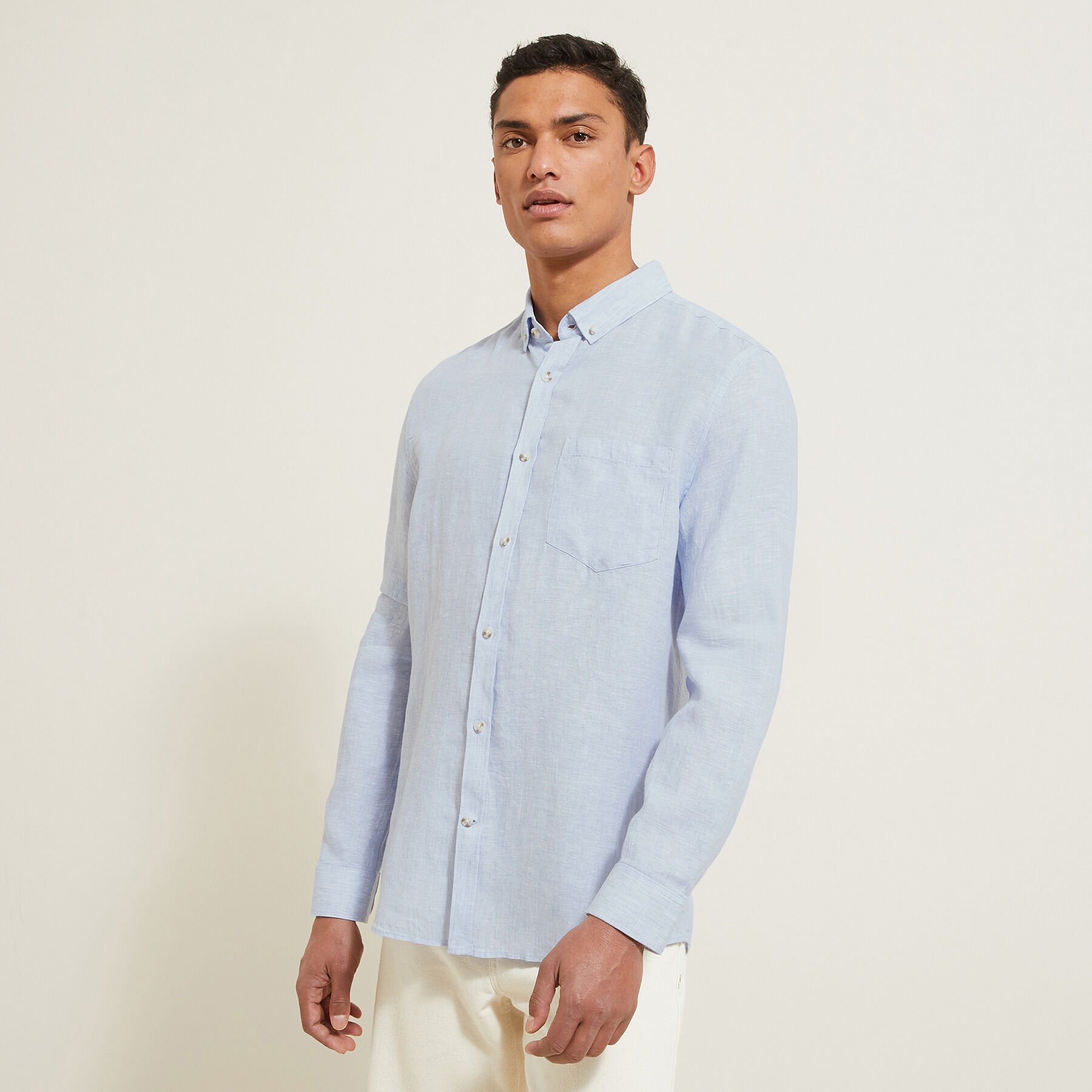 Chemise lin online homme jules