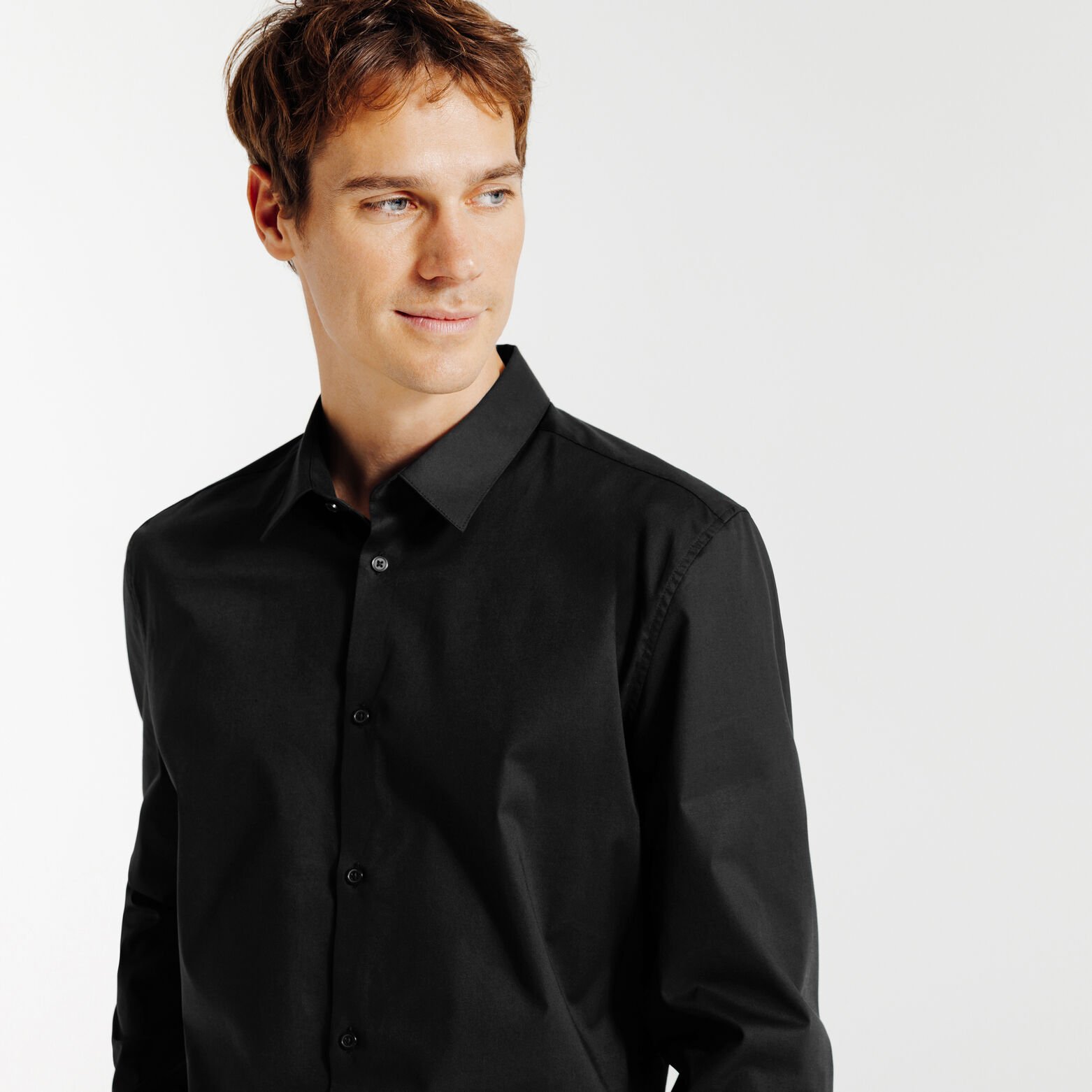 Chemise slim unie