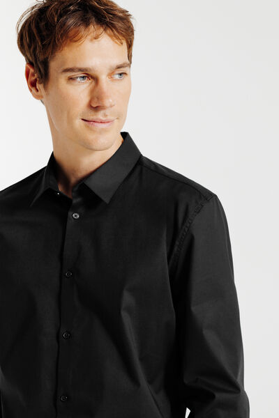 Chemise slim unie