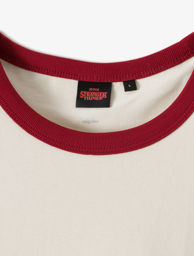 Tee shirt imprimé licence Stranger Things