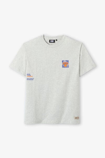 T-shirt met print New York Knicks NBA-licentie