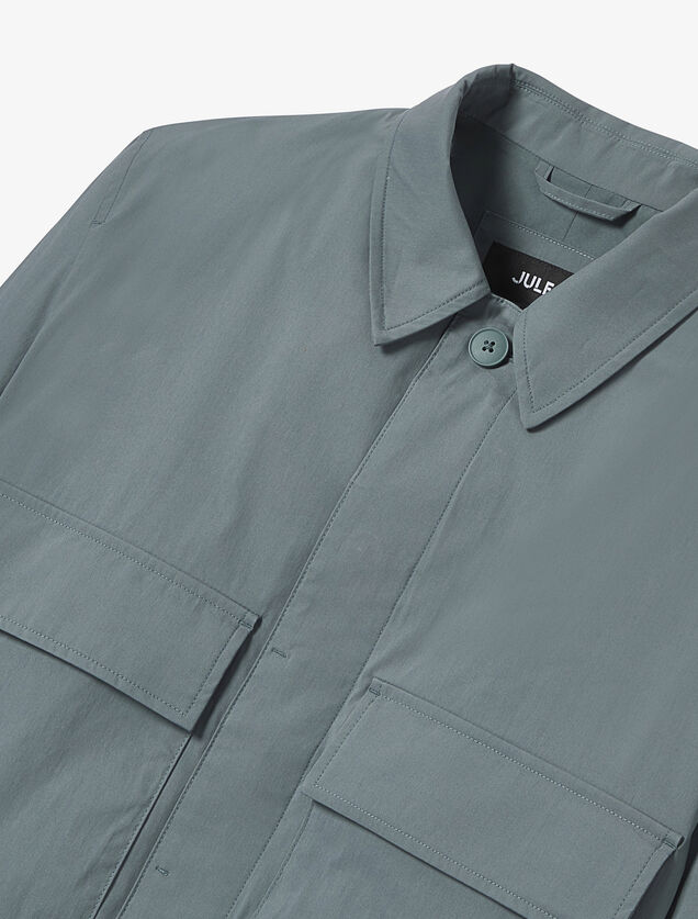 Veste mi-saison col chemise