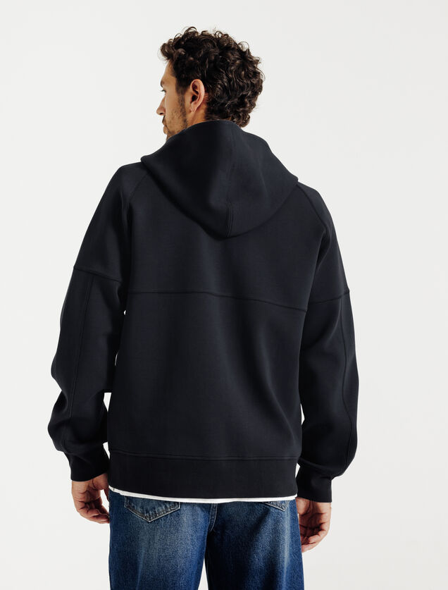 Veste capuche zipp&eacute;e