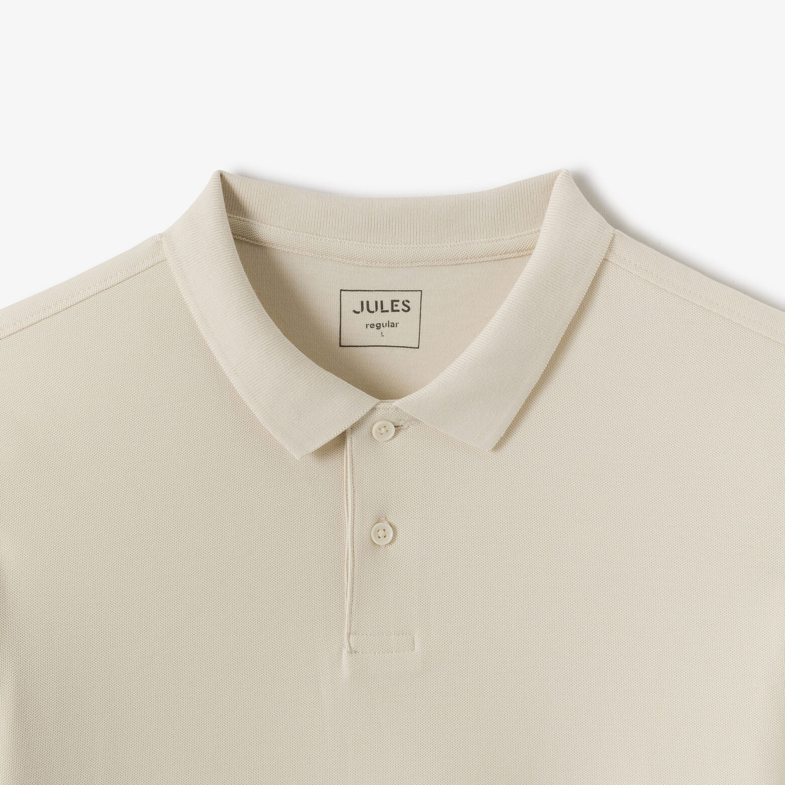 Polo manches courtes piqu&eacute; uni