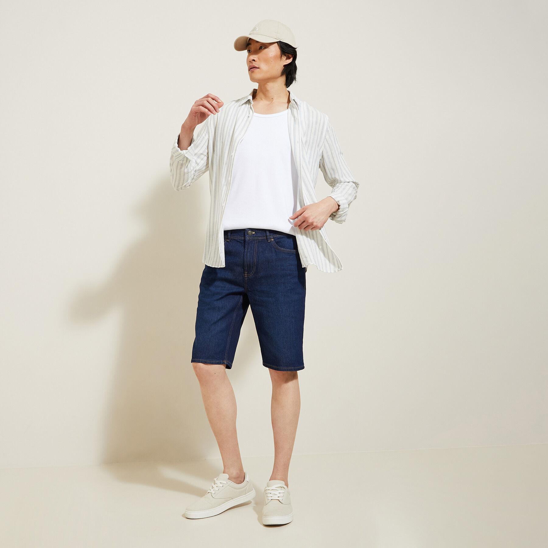 Bermuda en jean Homme Jules