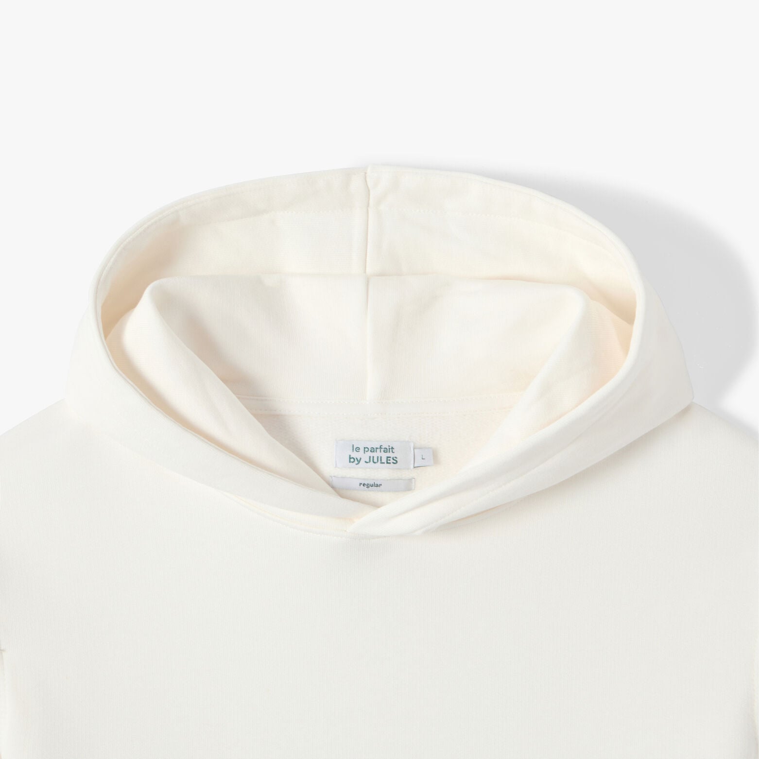 Sweat &agrave; capuche uni "le parfait by JULES"
