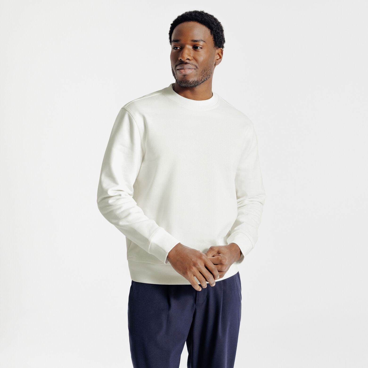 Sweat col rond uni "le parfait by JULES"