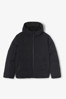 Doudoune zipp&eacute;e &agrave; capuche