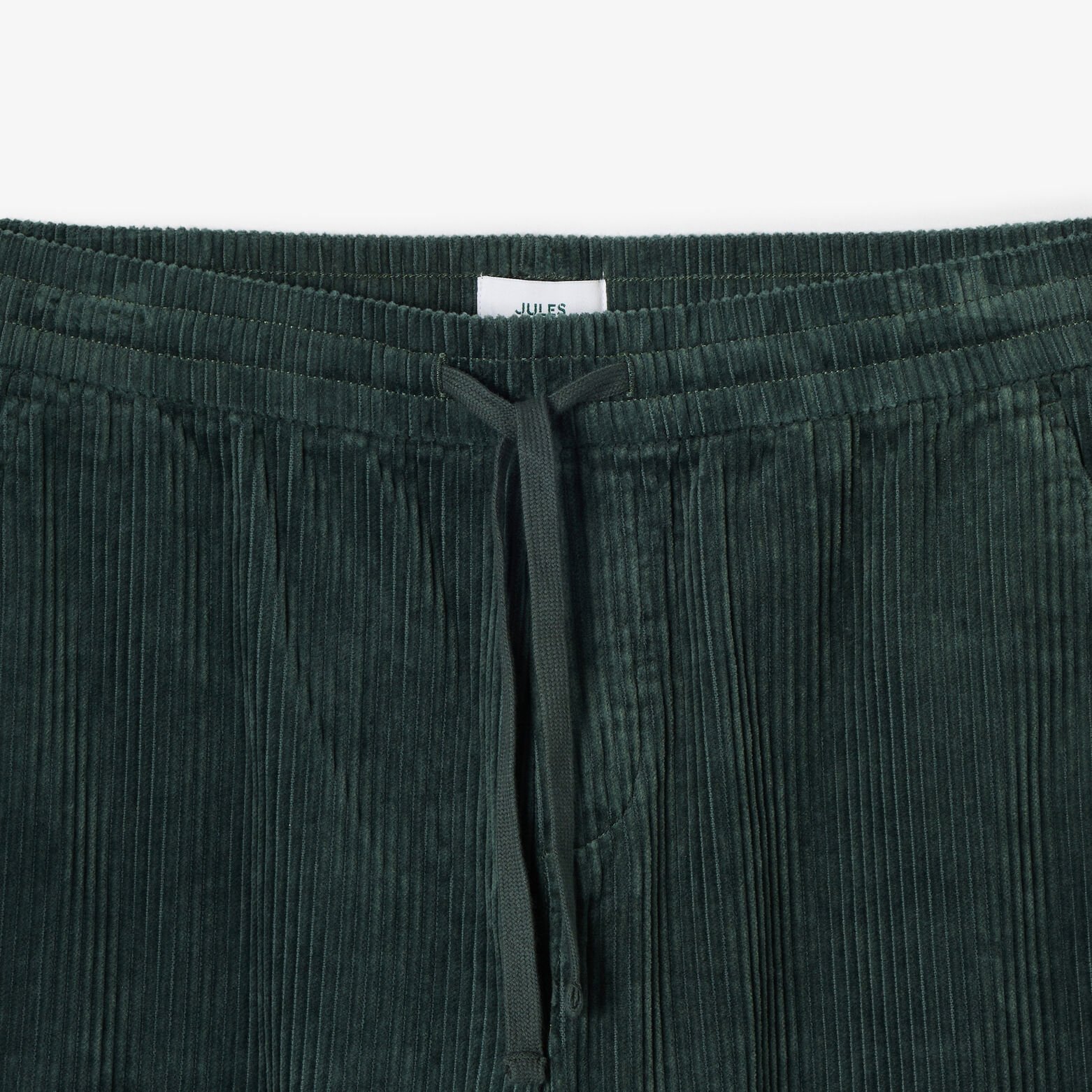 Fluwelen broek met elastische tailleband