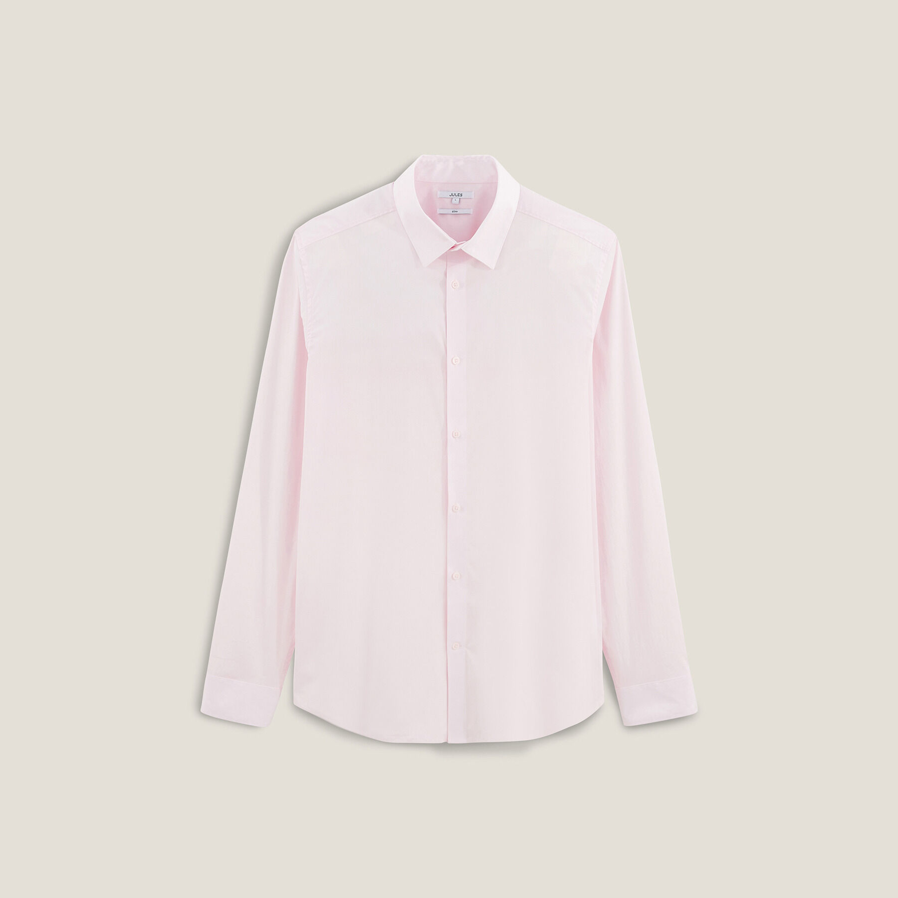 Chemise slim unie