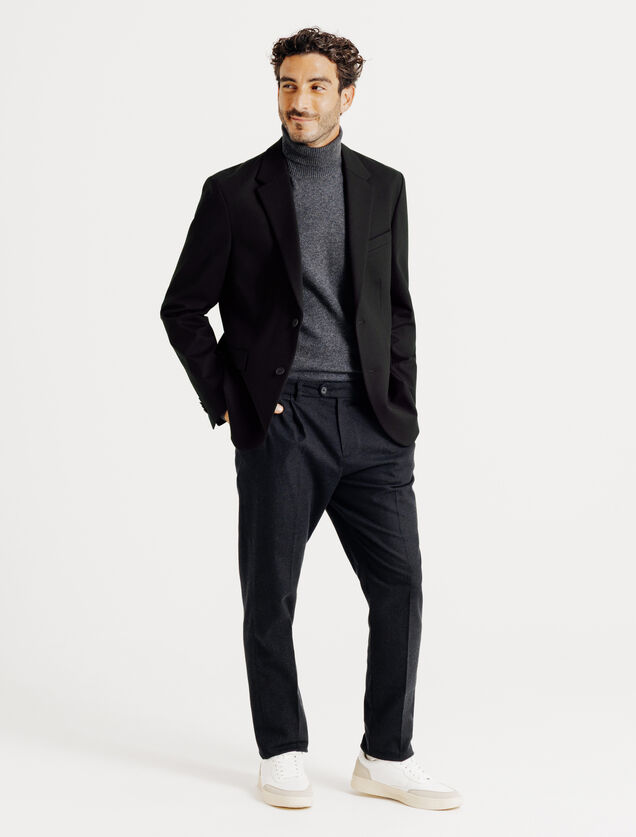 Veste blazer en maille