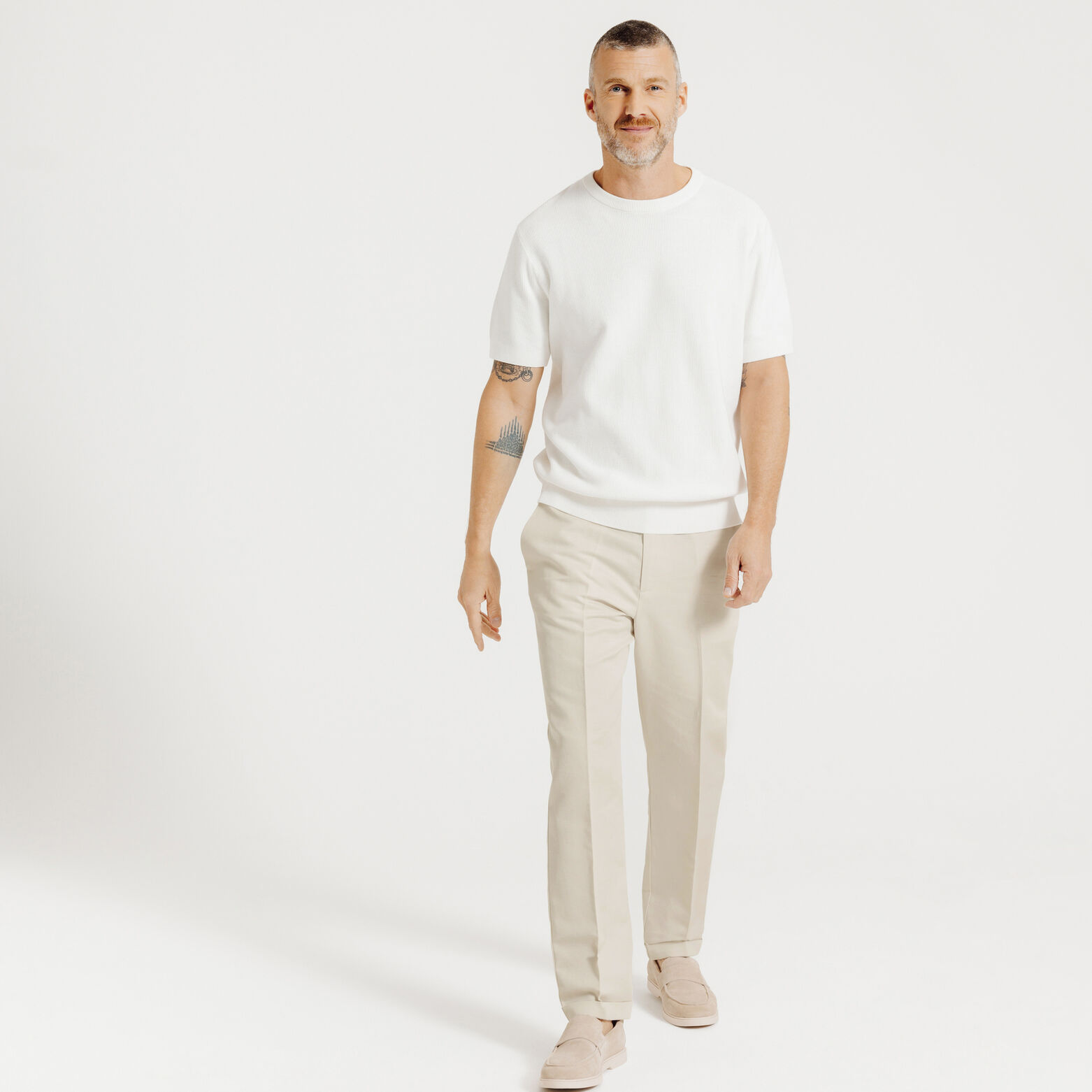 Pantalon chino tapered