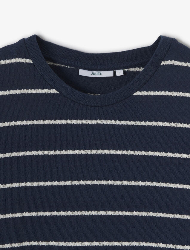 Gestreept t-shirt in tricot