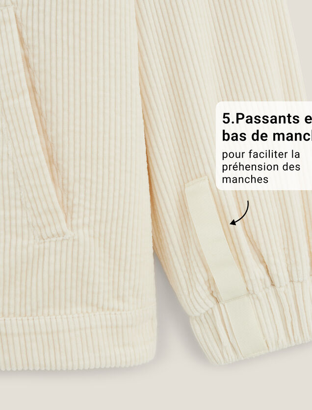 Veste pour personne &agrave; mobilit&eacute; r&eacute;duite