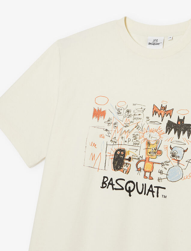 Tee shirt licence Basquiat