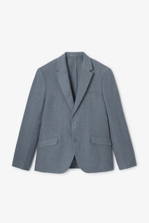 Kostuumvest met linnen