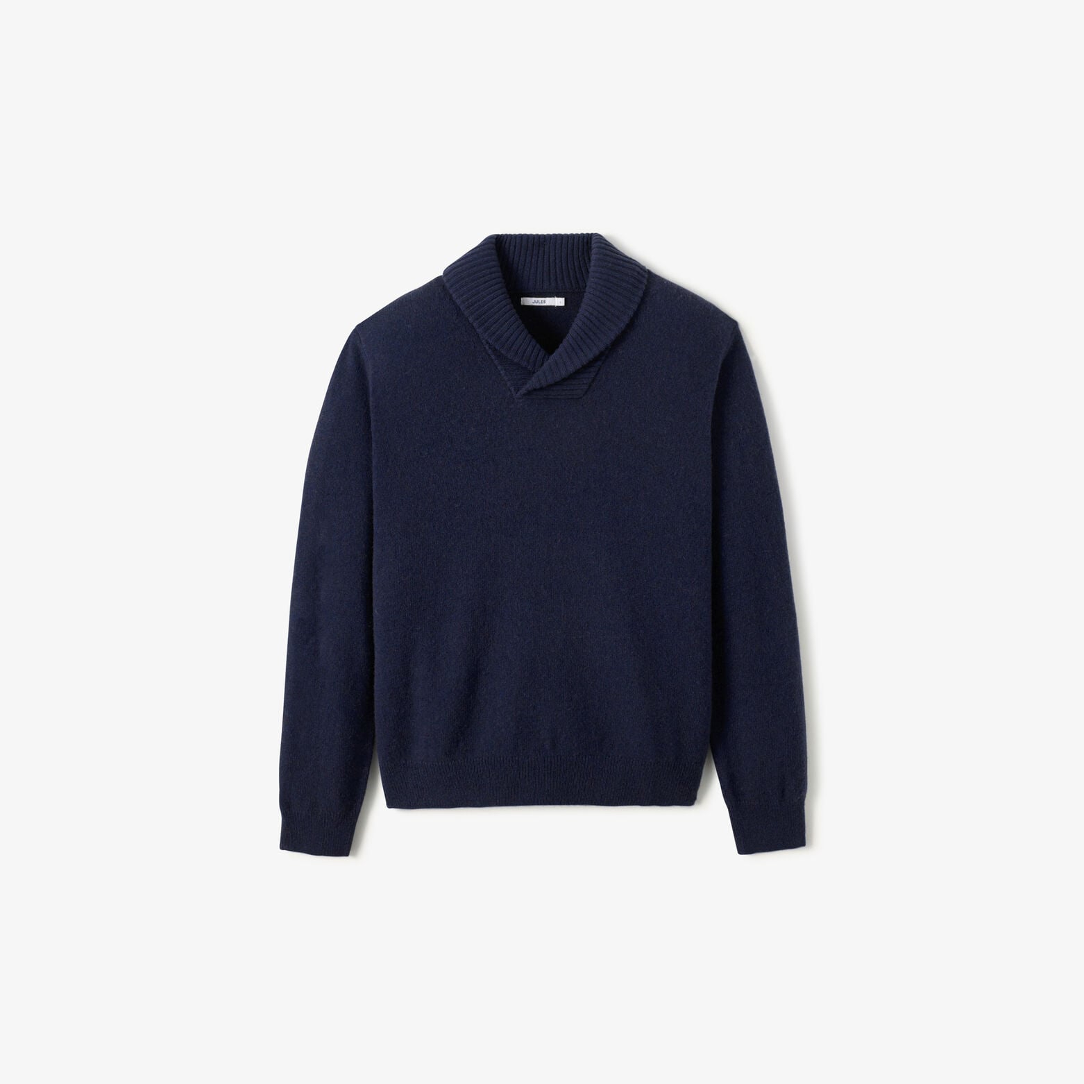 Pull col ch&acirc;le en laine d'agneau majoritaire