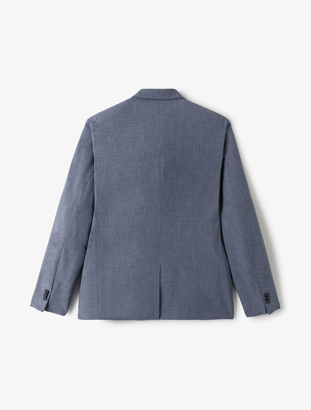 Tweekleurig comfort fit kostuumvest