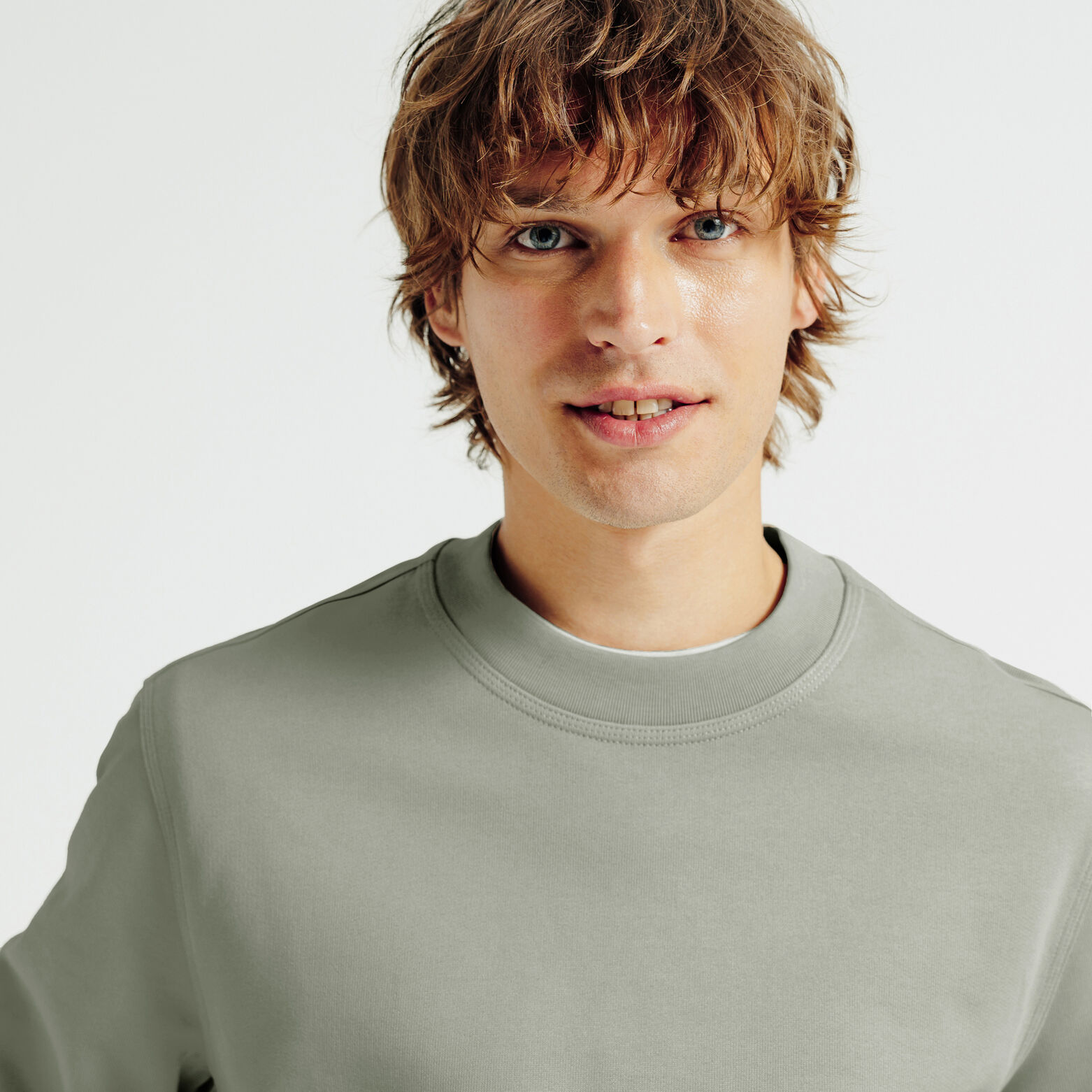 "le parfait by JULES" effen sweater ronde hals