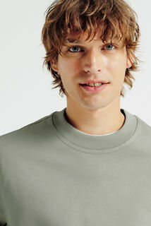 "le parfait by JULES" effen sweater ronde hals