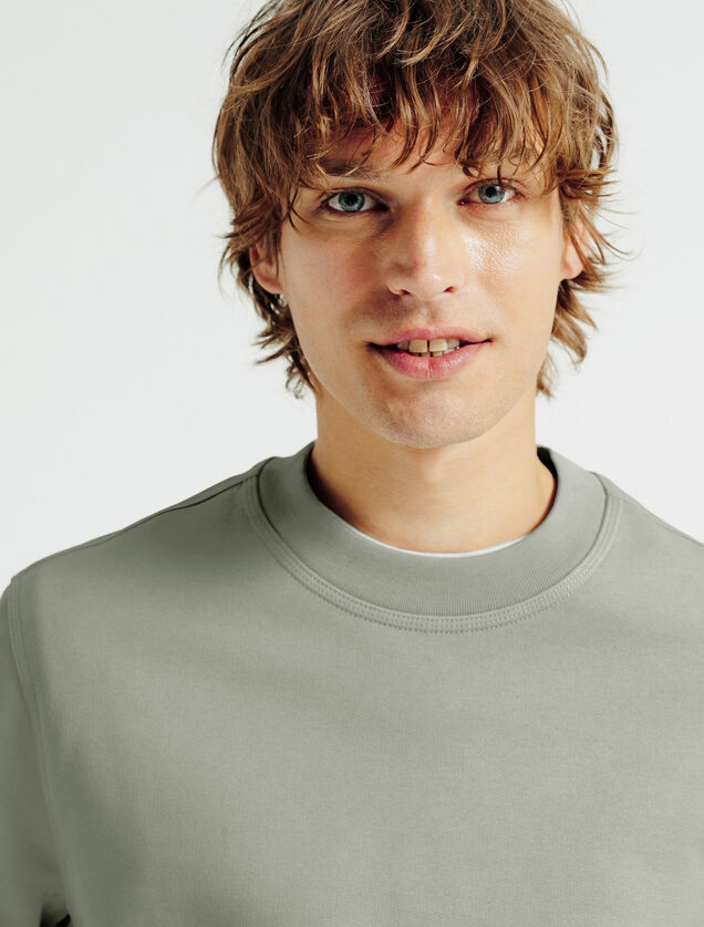 "le parfait by JULES" effen sweater ronde hals