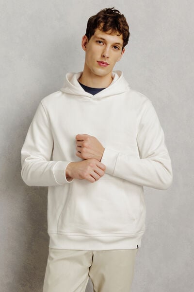 Sweat &agrave; capuche uni "le parfait by JULES"