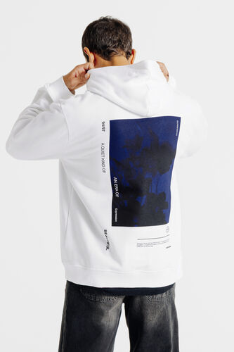 Sweat à capuche animation devant dos